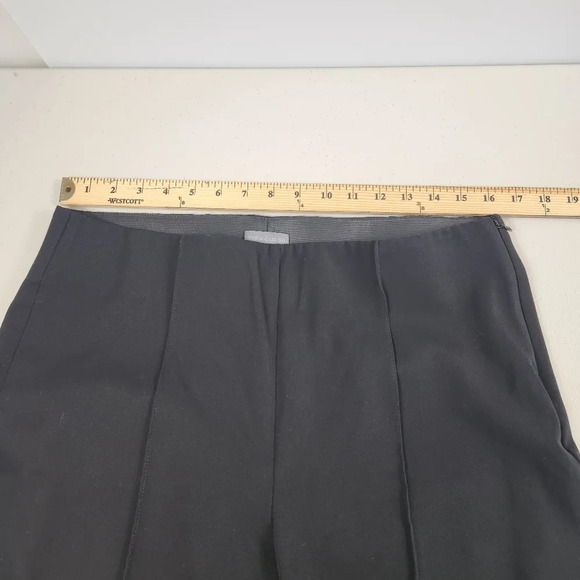 Vince Camuto Black Side Zip Front Pleated Pants Size 12 - Picture 13 of 13
